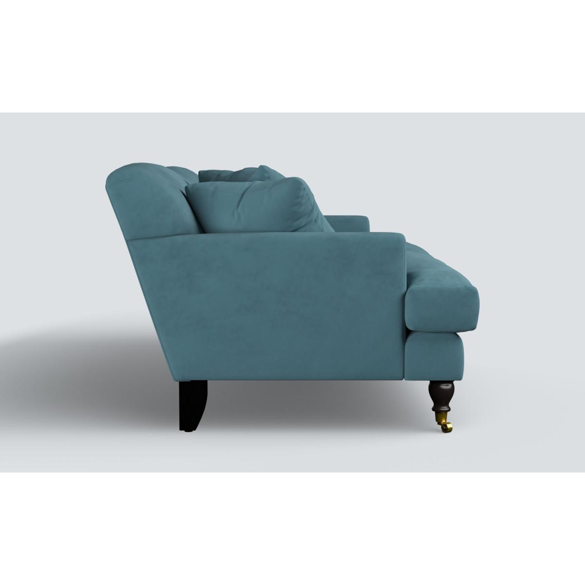 Clio 2.5 Seater - Airforce Blue Stain Guarded Velvet – image 4