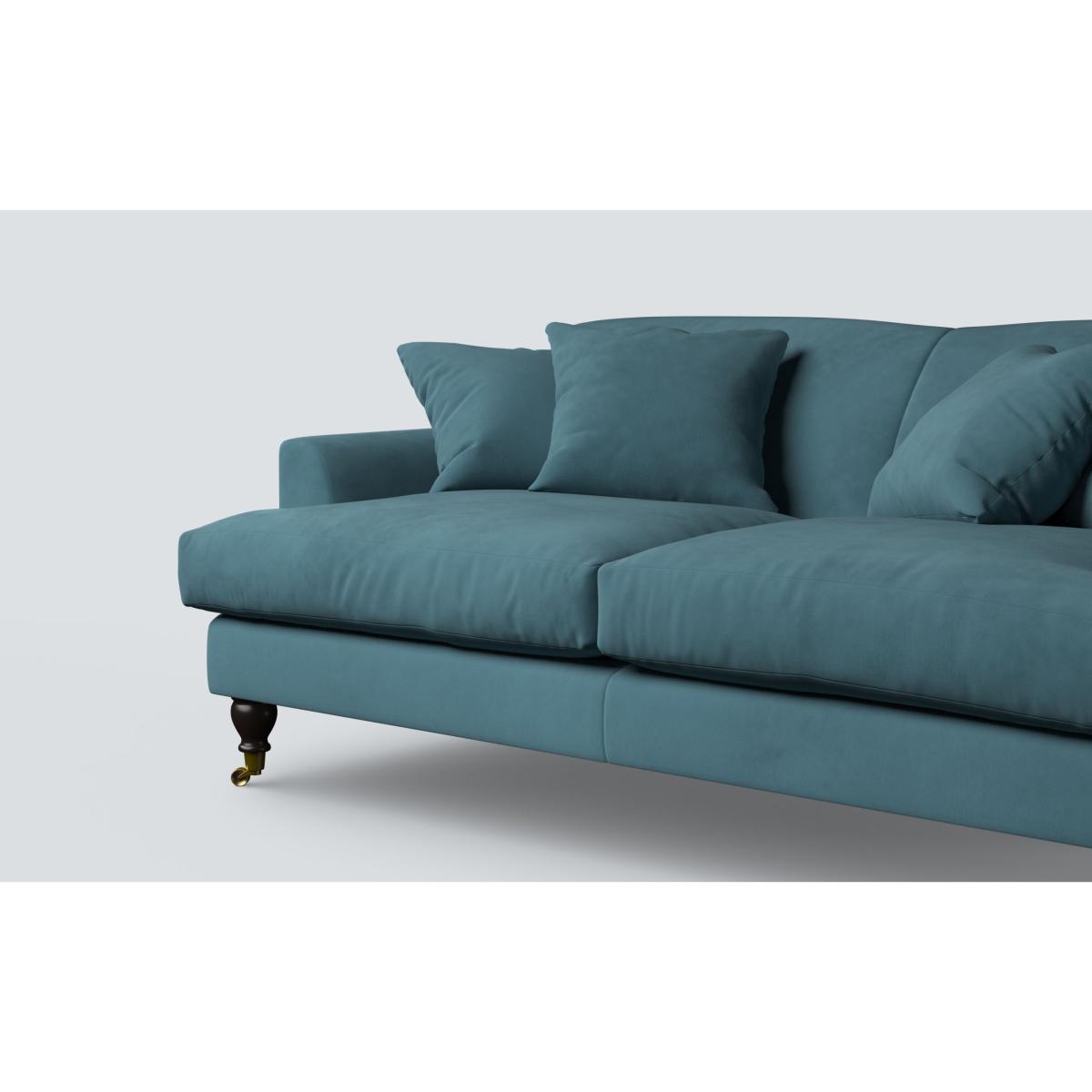 Clio 2.5 Seater - Airforce Blue Stain Guarded Velvet – image 5