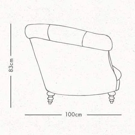 Diana 2.5 Seater - Lead Linara – image 4