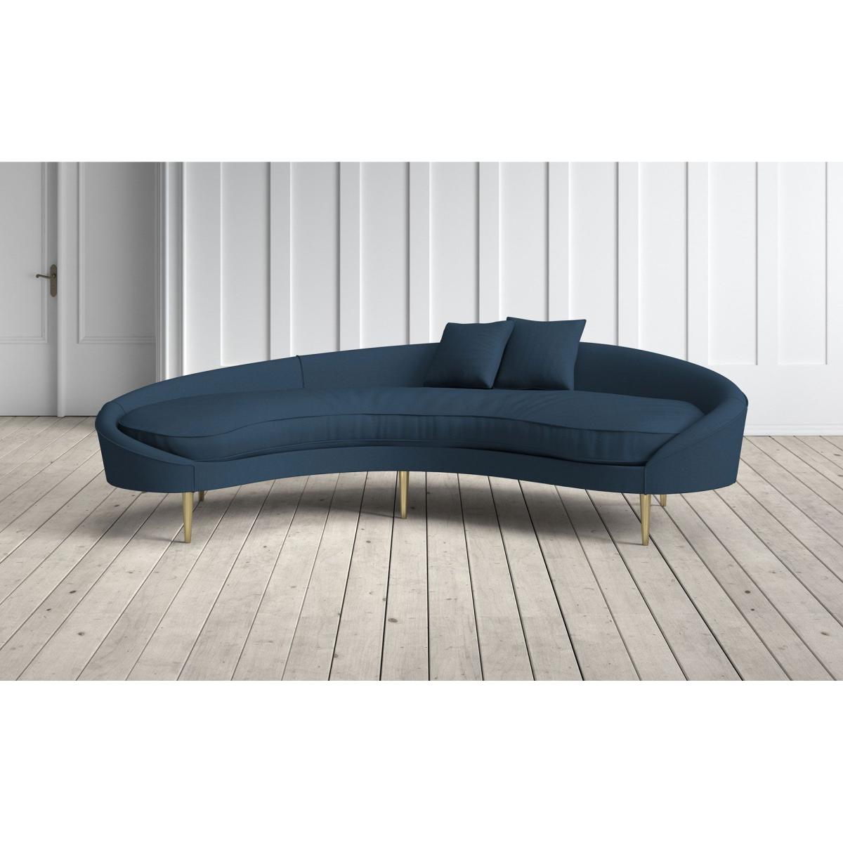 Tiffany Right-Hand Sofa Indigo Linen – image 2