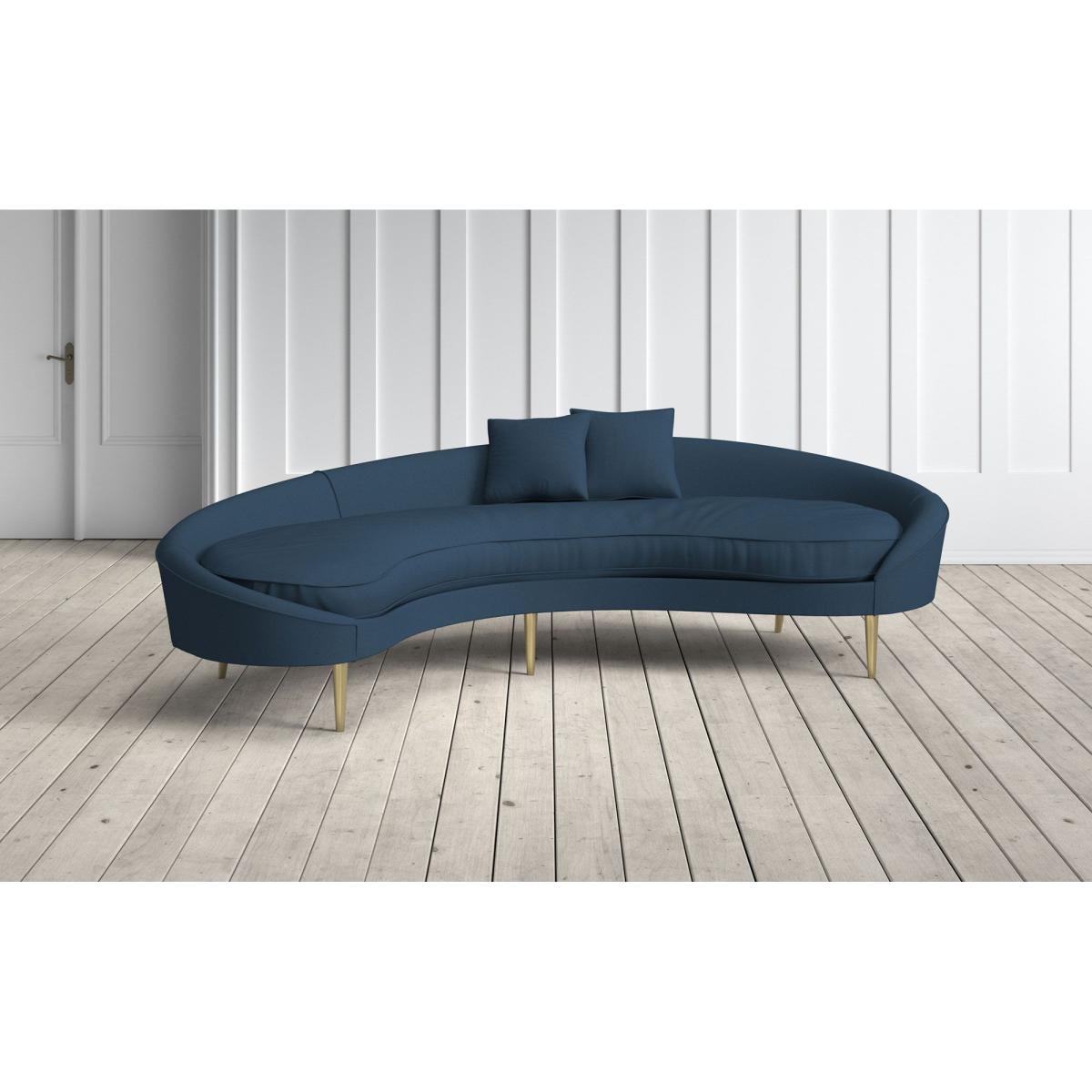 Tiffany Right-Hand Sofa Indigo Linen – image 3