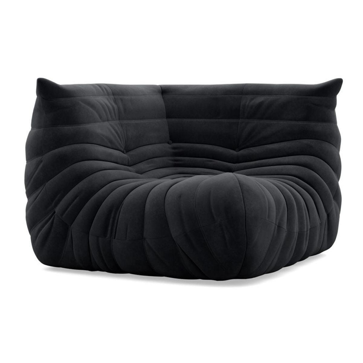Ligne Roset Togo Corner Seat Alcantara Bohemian Blue - Heal's UK Furniture – image 7