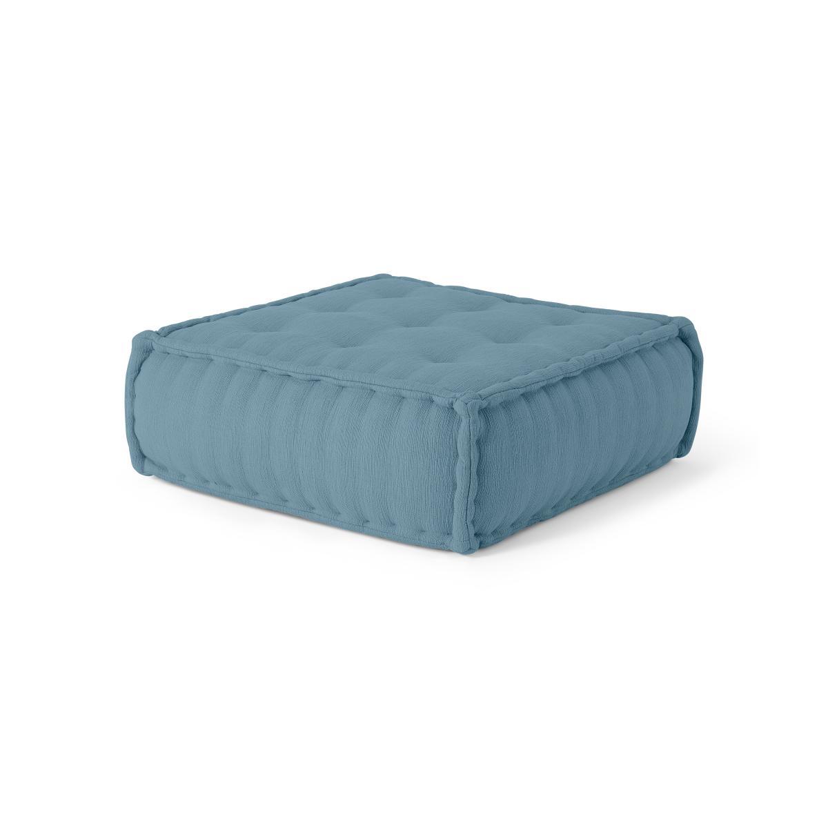Sully Floor Cushion, Citadel Blue – image 2