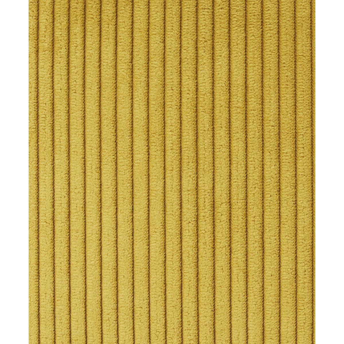 Pebble Pentagon Pouffe, Mustard Yellow Corduroy Velvet – image 7