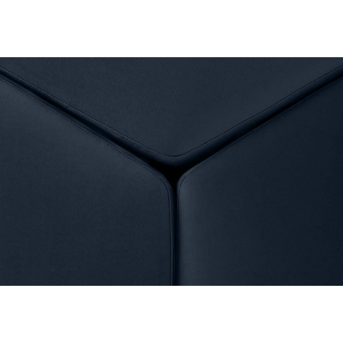Zazie Modular 3-Part Pouffe, Sapphire Blue Velvet – image 9