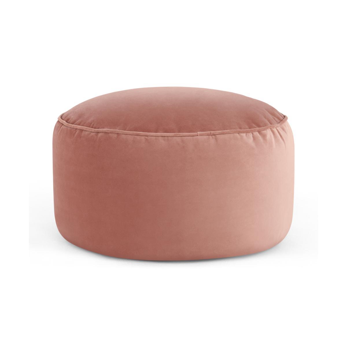 Lux Velvet floor cushion, Blush Pink Velvet – image 2