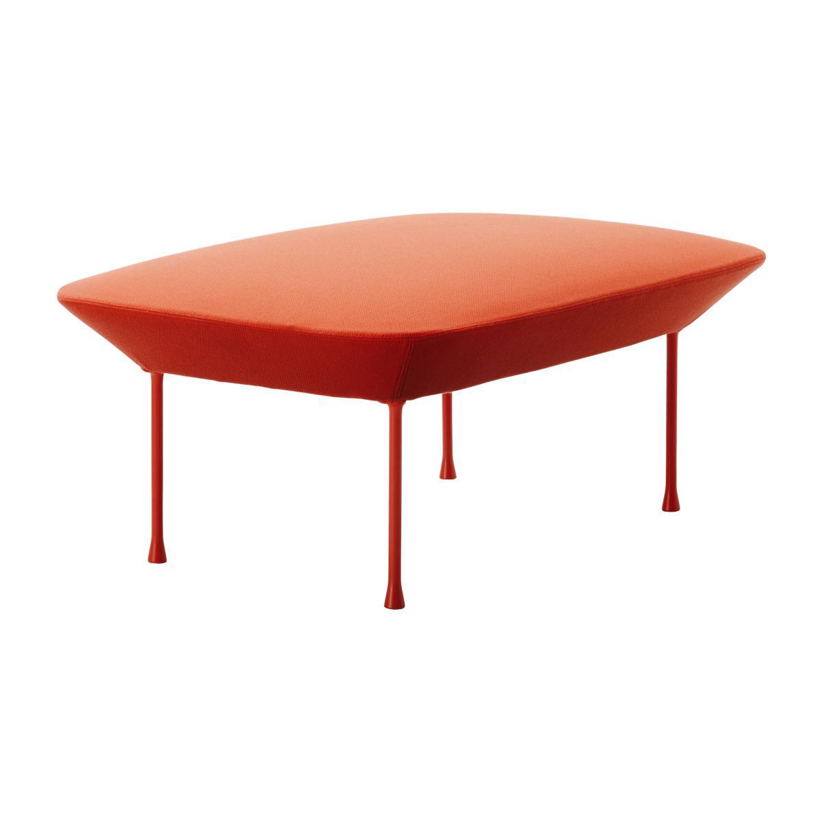 Oslo Pouf by Muuto Orange