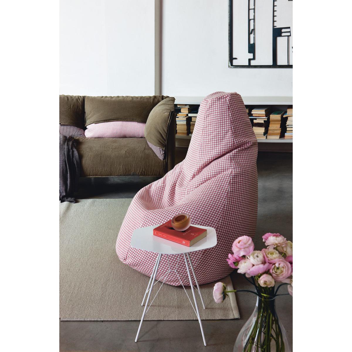 Sacco Outdoor Pouf - Fabric by Zanotta Black – image 4