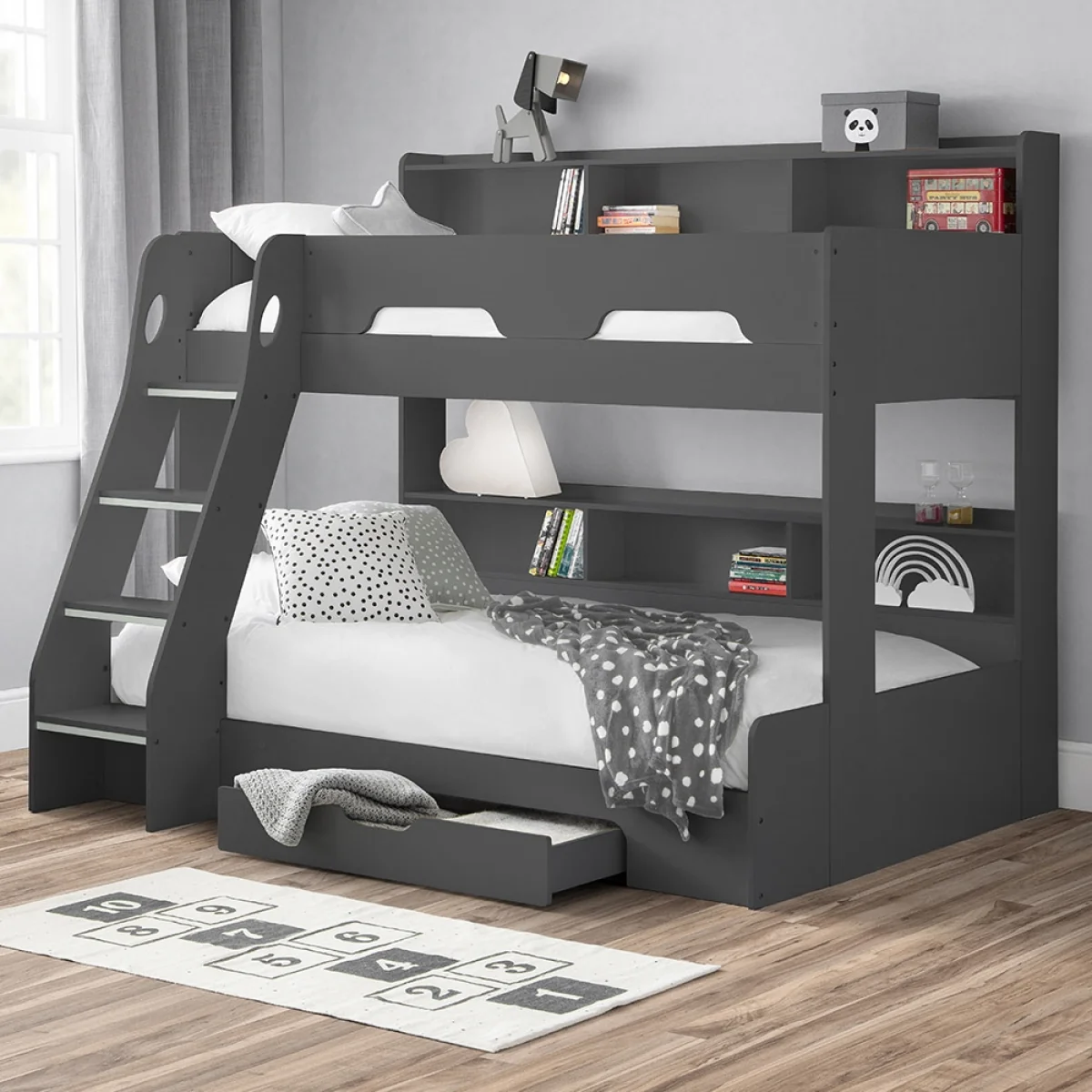 Julian Bowen Orion Triple Bunk Bed - White
