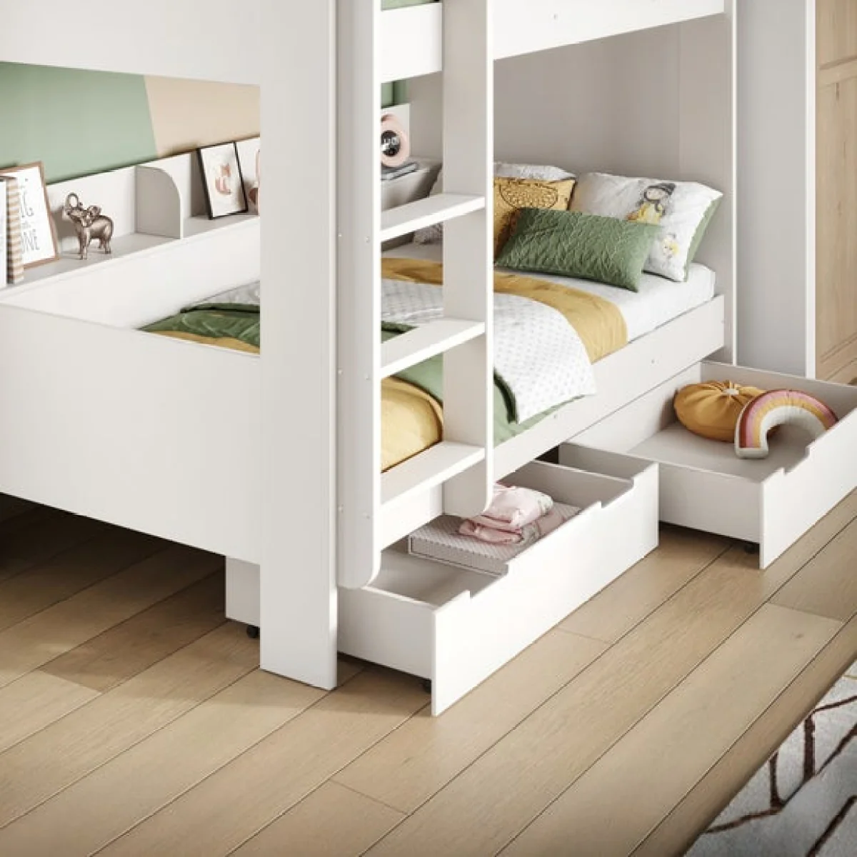 Eddie Storage Bunk Bed Frame – image 4