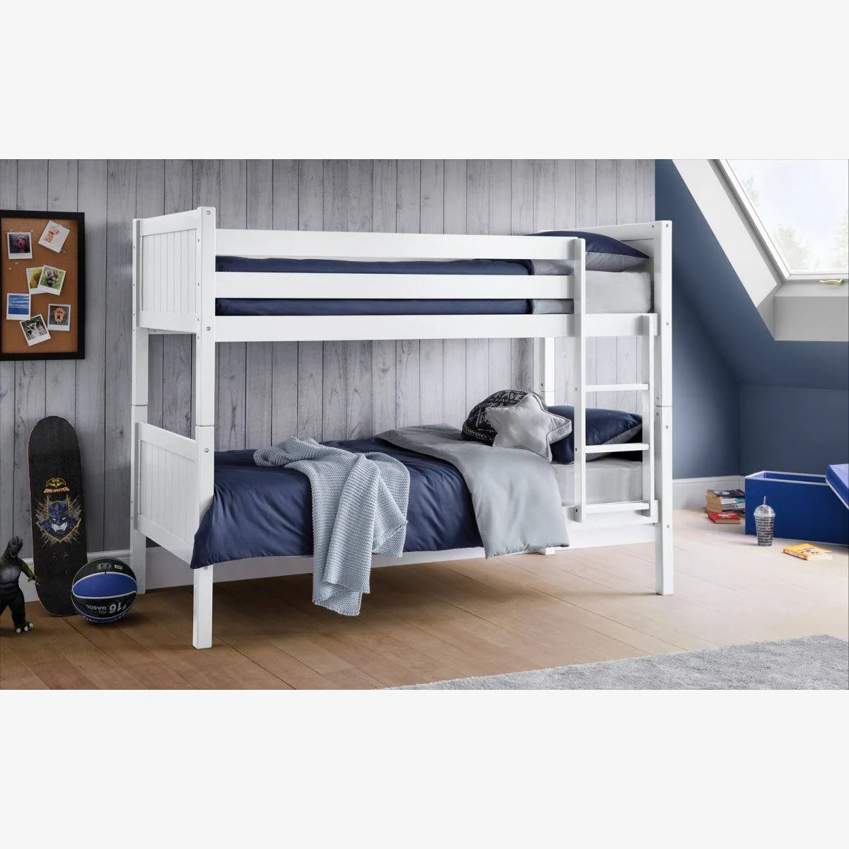 Julian Bowen Bella Bunk Bed - Anthracite – image 1