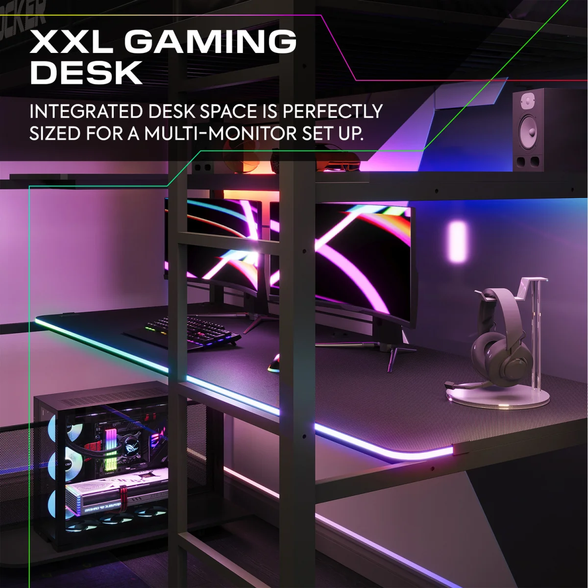X Rocker Gaming Bunk Bed - Black – image 7