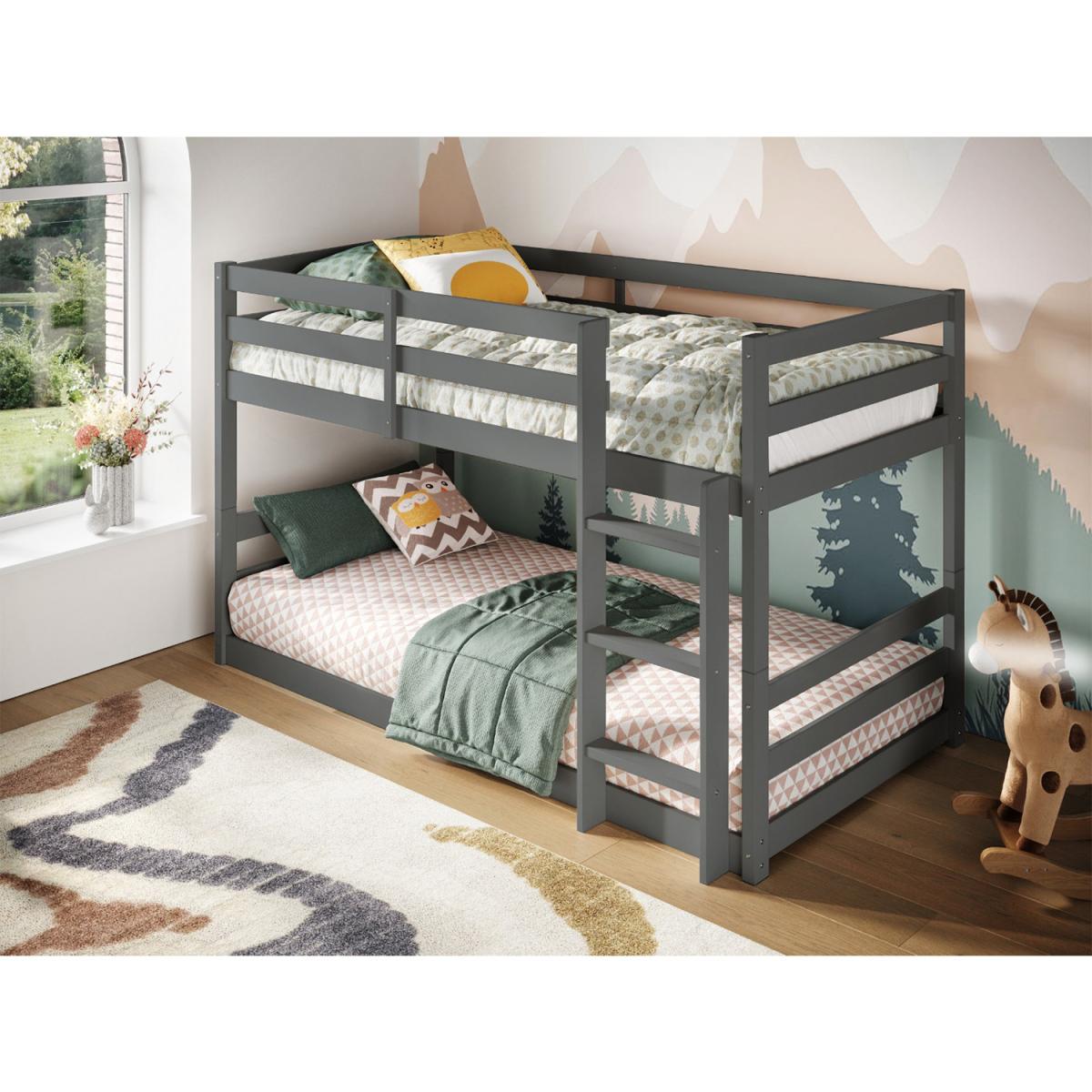 Shasha Low Bunk Bed - Grey – image 3