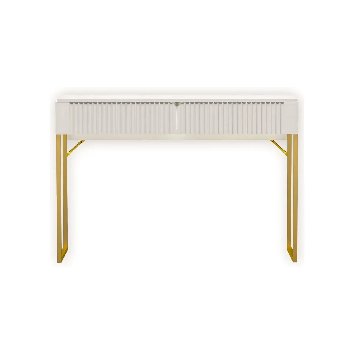 Writing Desk Vanity Console - White – image 8