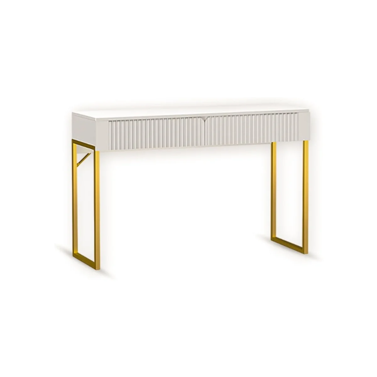 Writing Desk Vanity Console - White – image 9
