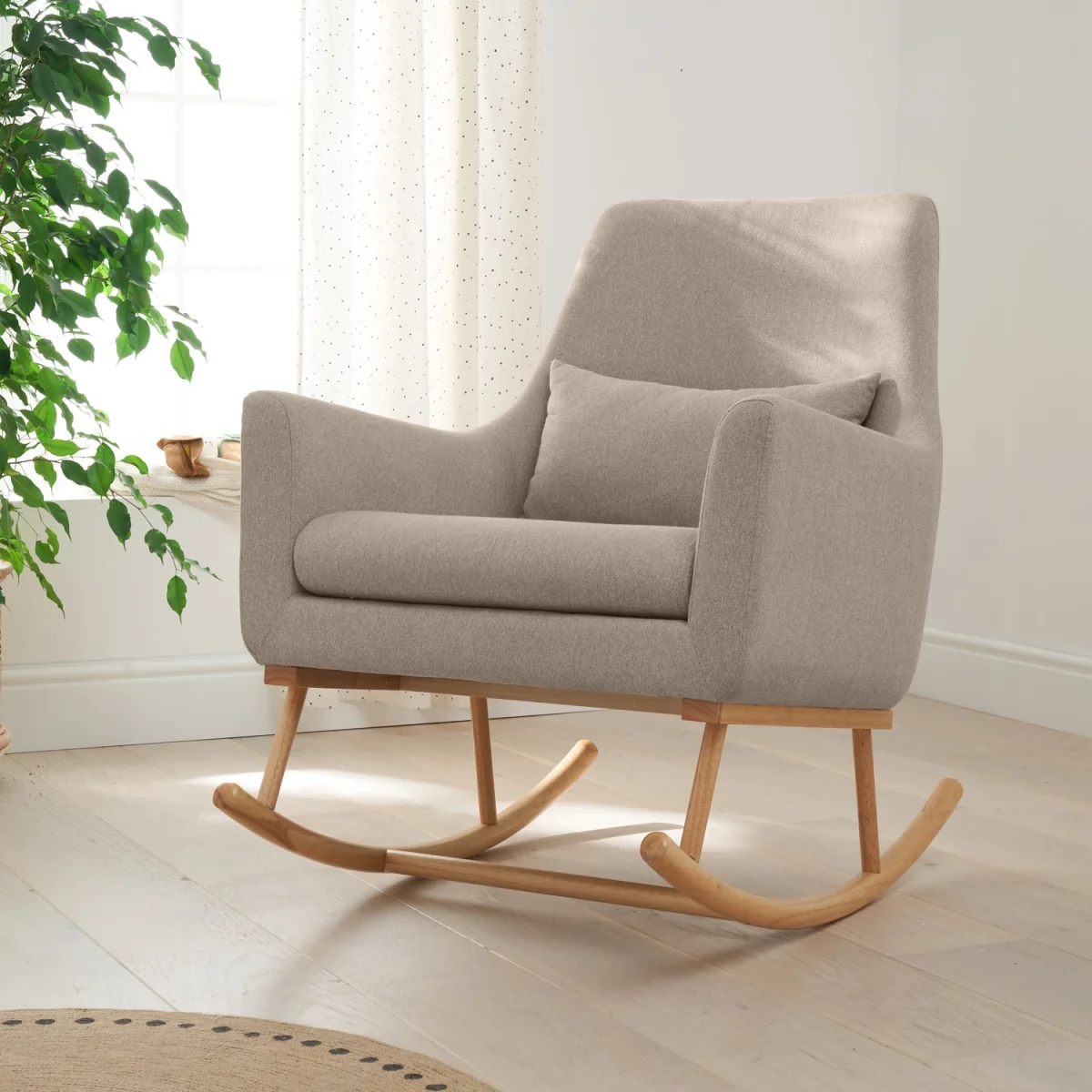 Tutti Bambini Oscar Rocking Chair - Stone Natural – image 1