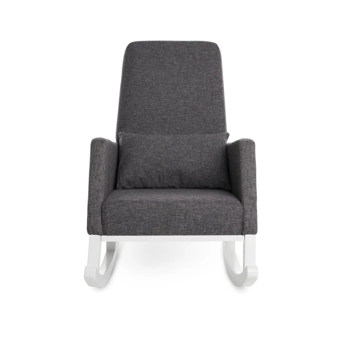 Grey Fabric High Back Rocking Chair - Obaby – image 3