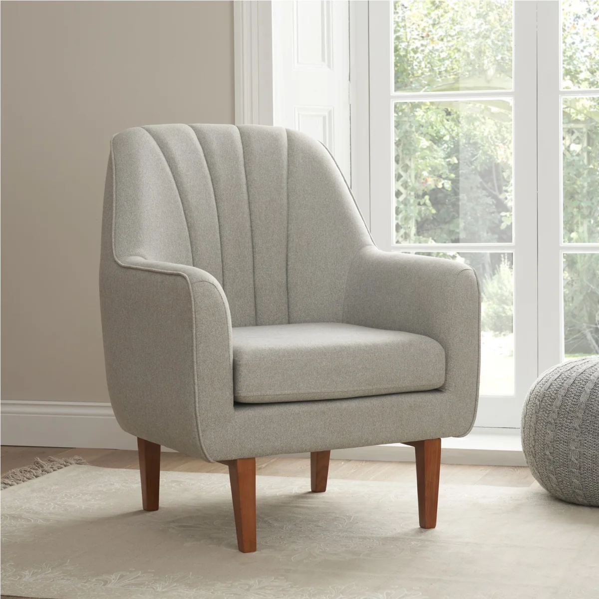 Tutti Bambini Noah Rocking Chair - Pebble Grey – image 2