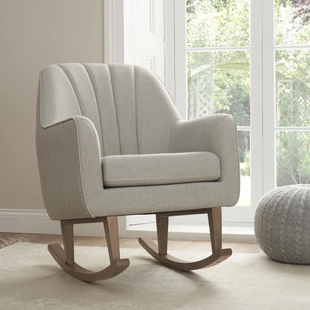 Tutti Bambini Noah Rocking Chair - Pebble Grey – image 1