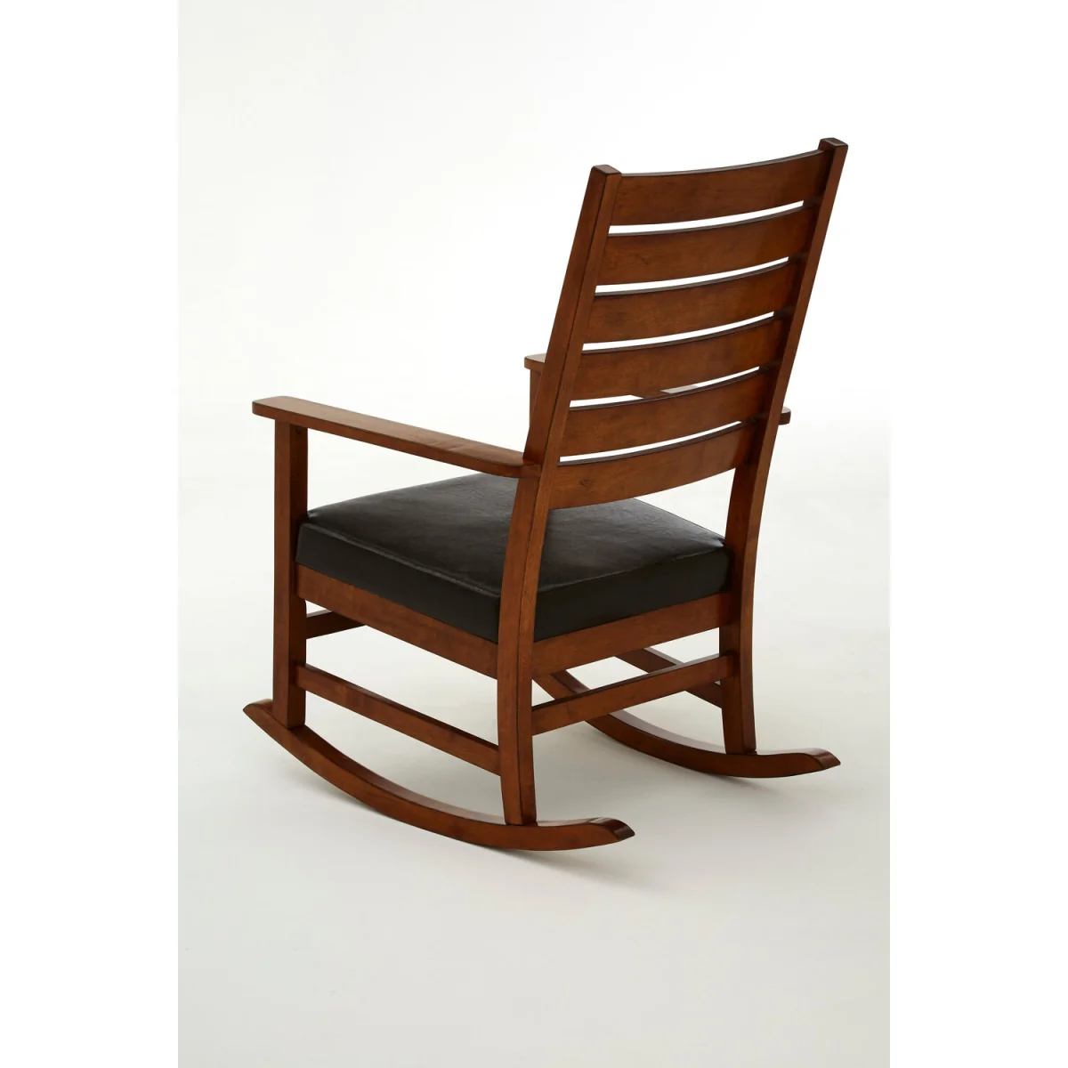 Relax Brown Leather Effect Rocking Chair - Brown – image 3