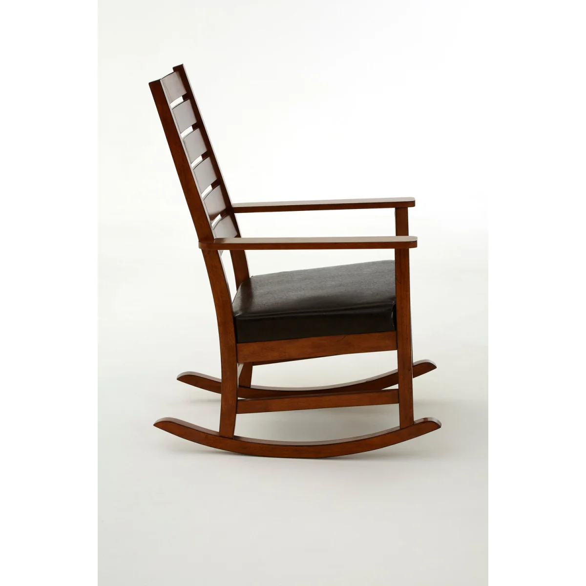 Relax Brown Leather Effect Rocking Chair - Brown – image 4