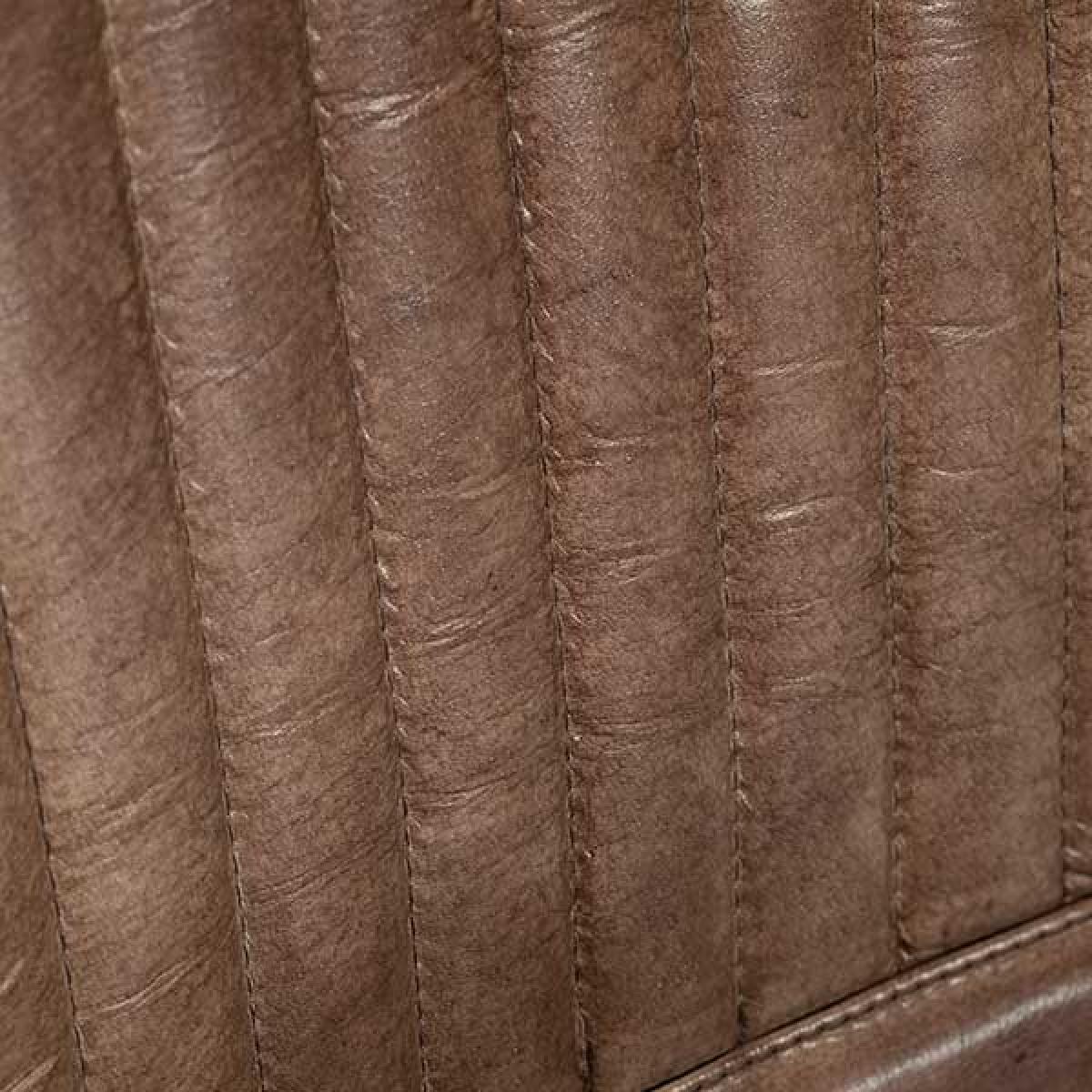 Pure Furniture Irving Dining Chair With Tamponata Frame, Brown | Barker & Stonehouse – image 3