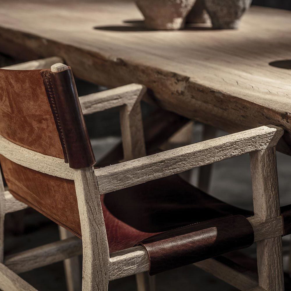 Timothy Oulton Noble Souls Sanctum Dining Chair with Arms, Rowdy Sheen and Cenna – image 5