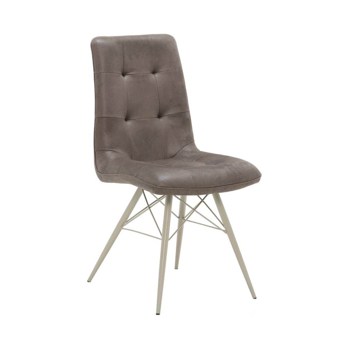 Hix Upholstered Dining Chair, Grey – image 1