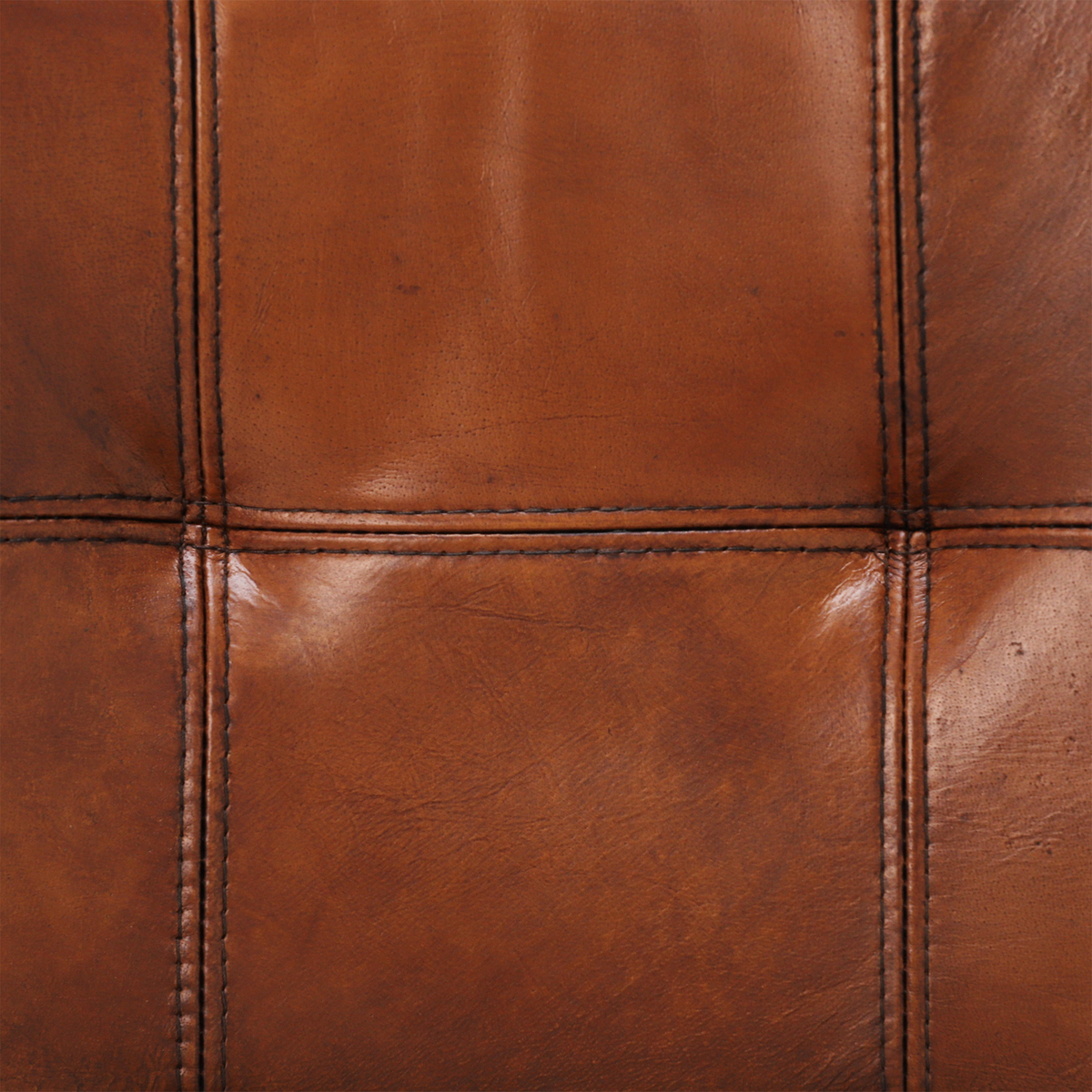 Byron Leather Dining Chair, Light Brown – image 5