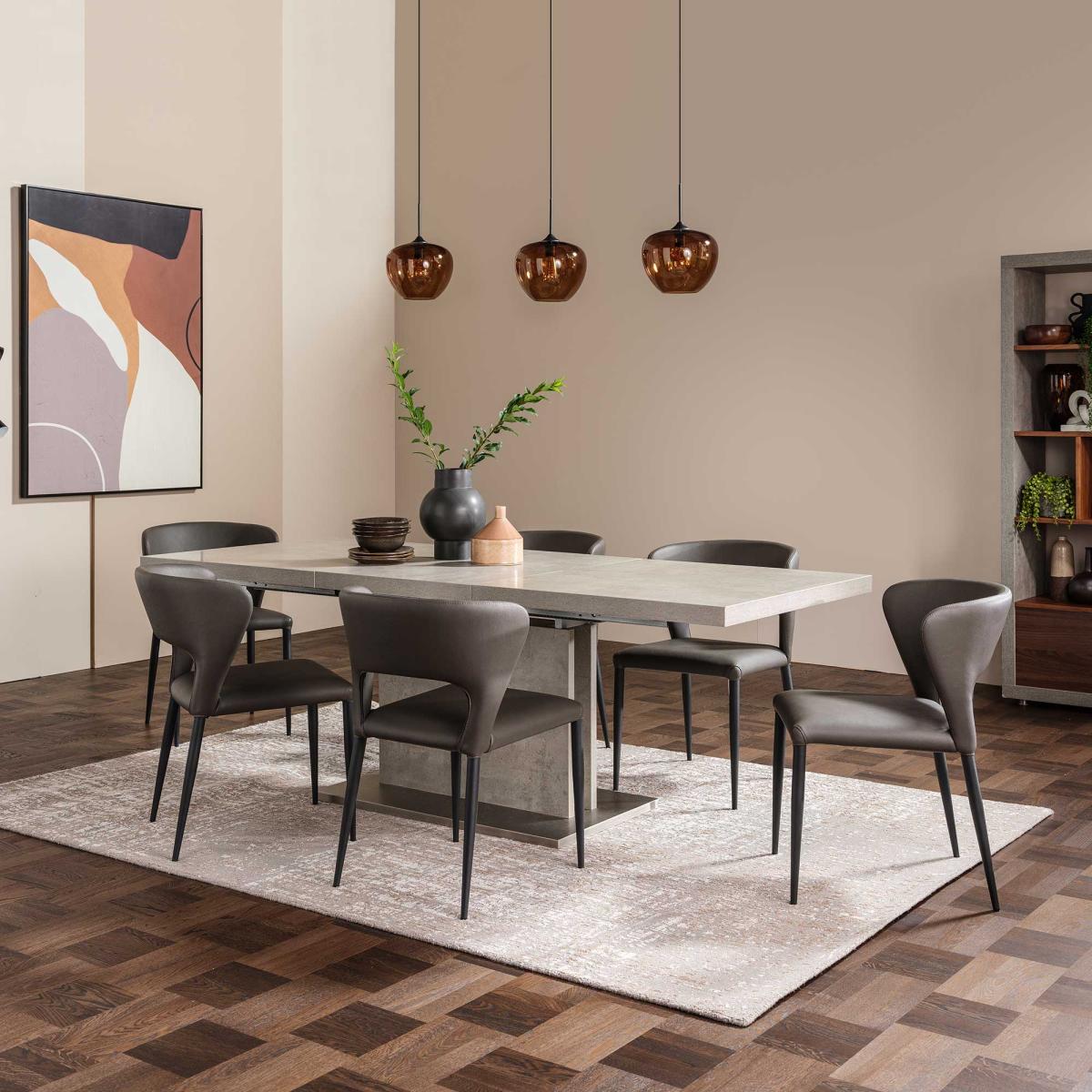 Rin Dining Chair, Grey | Barker & Stonehouse – image 2