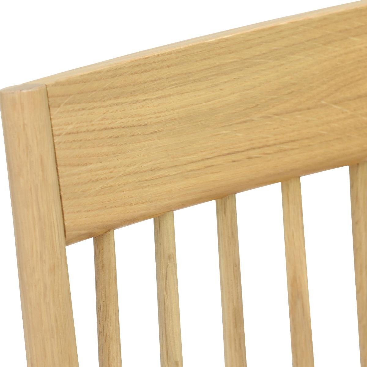 Ercol Askett Dining Chair Oak Wood | Ercol – image 4