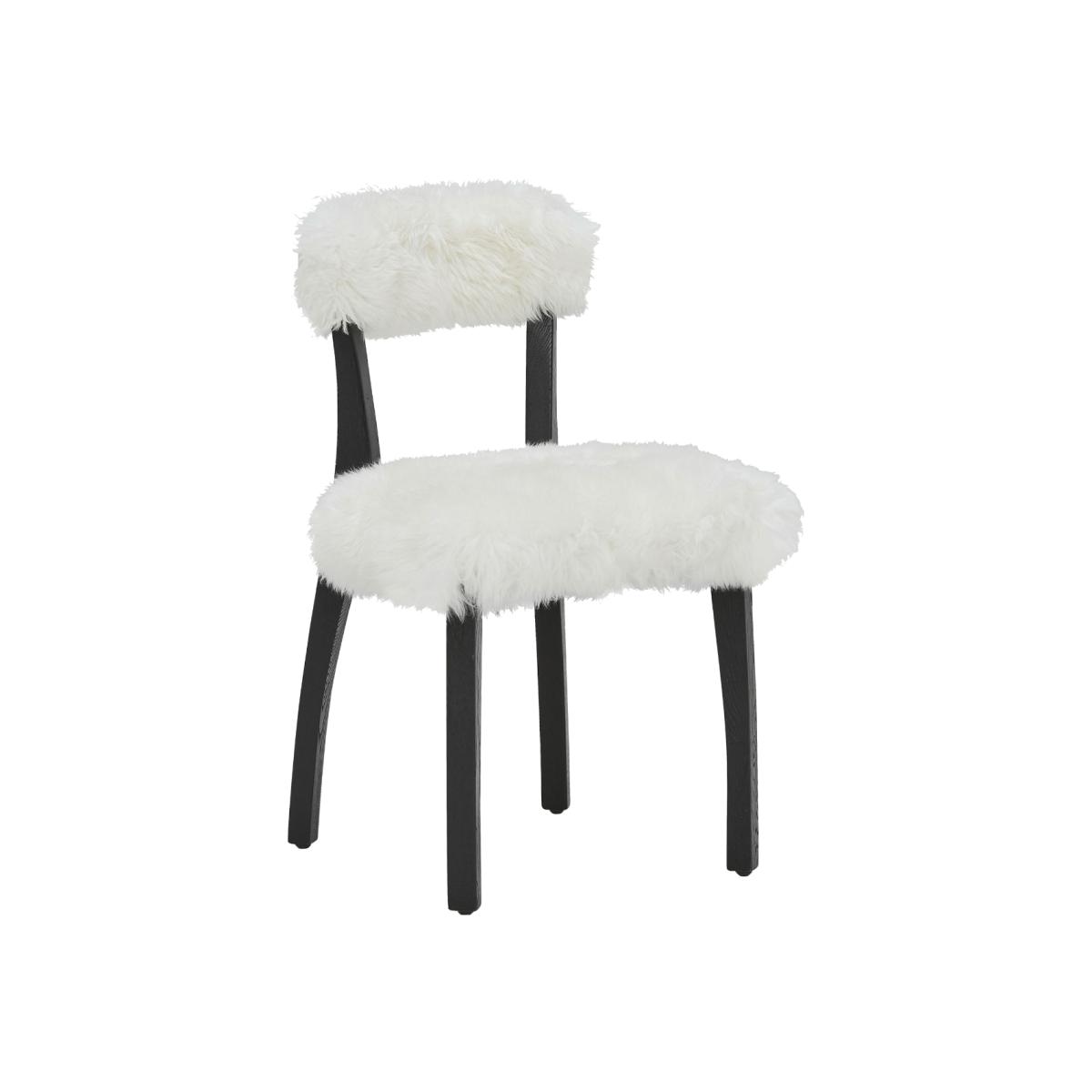 Timothy Oulton Cabin Dining Chair, White Leather | Barker & Stonehouse – image 1