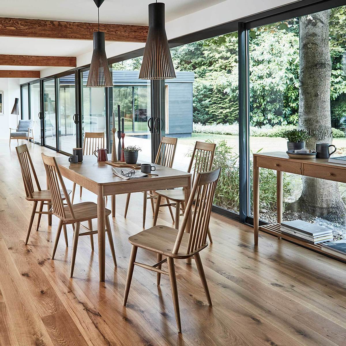 Ercol Capena Dining Chair with seat pad – image 5