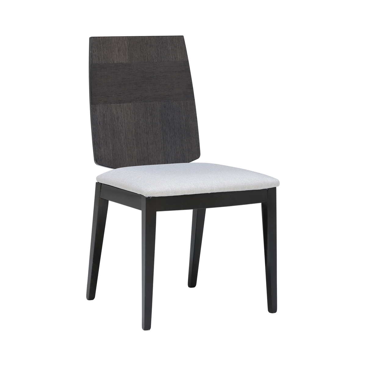 Borgia Mondiana Fabric Seat Dining Chair, Grey – image 1