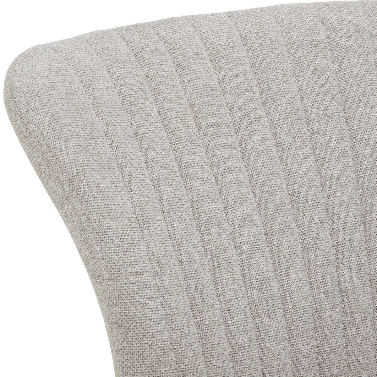 Electra Side Dining Swivel Dining Chair Light Grey Fabric | Barker & Stonehouse – image 3