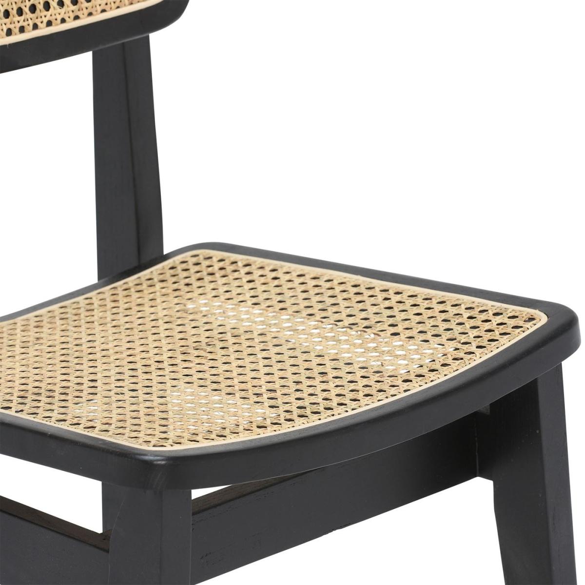 Malin Dining Chair, Black Wood | Barker & Stonehouse – image 4