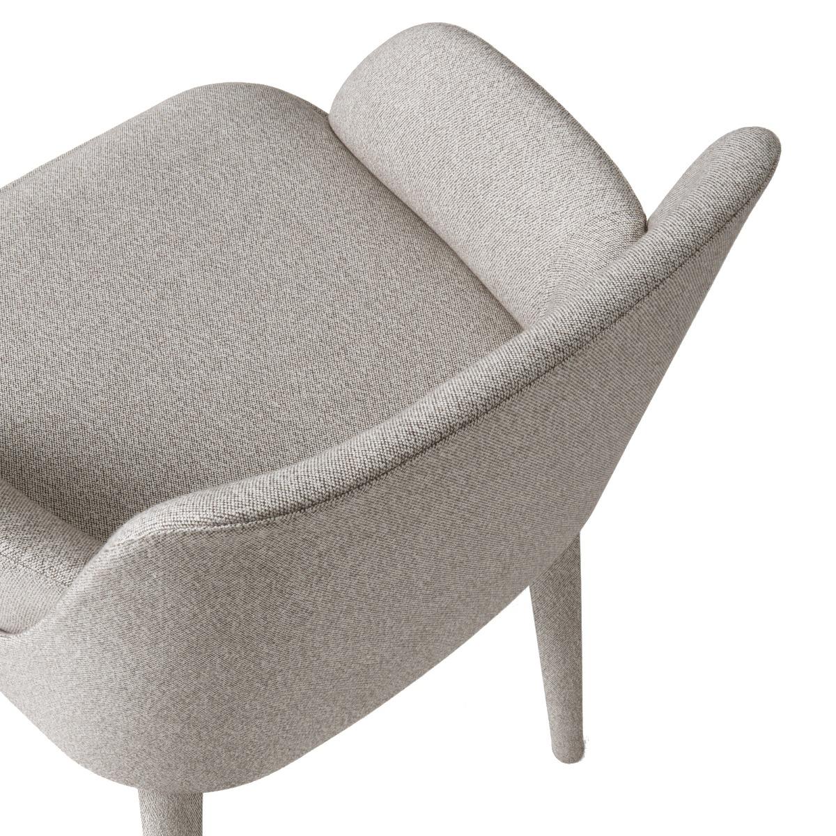 Gallotti & Radice Jackie Chair, Grey Fabric | Barker & Stonehouse – image 2