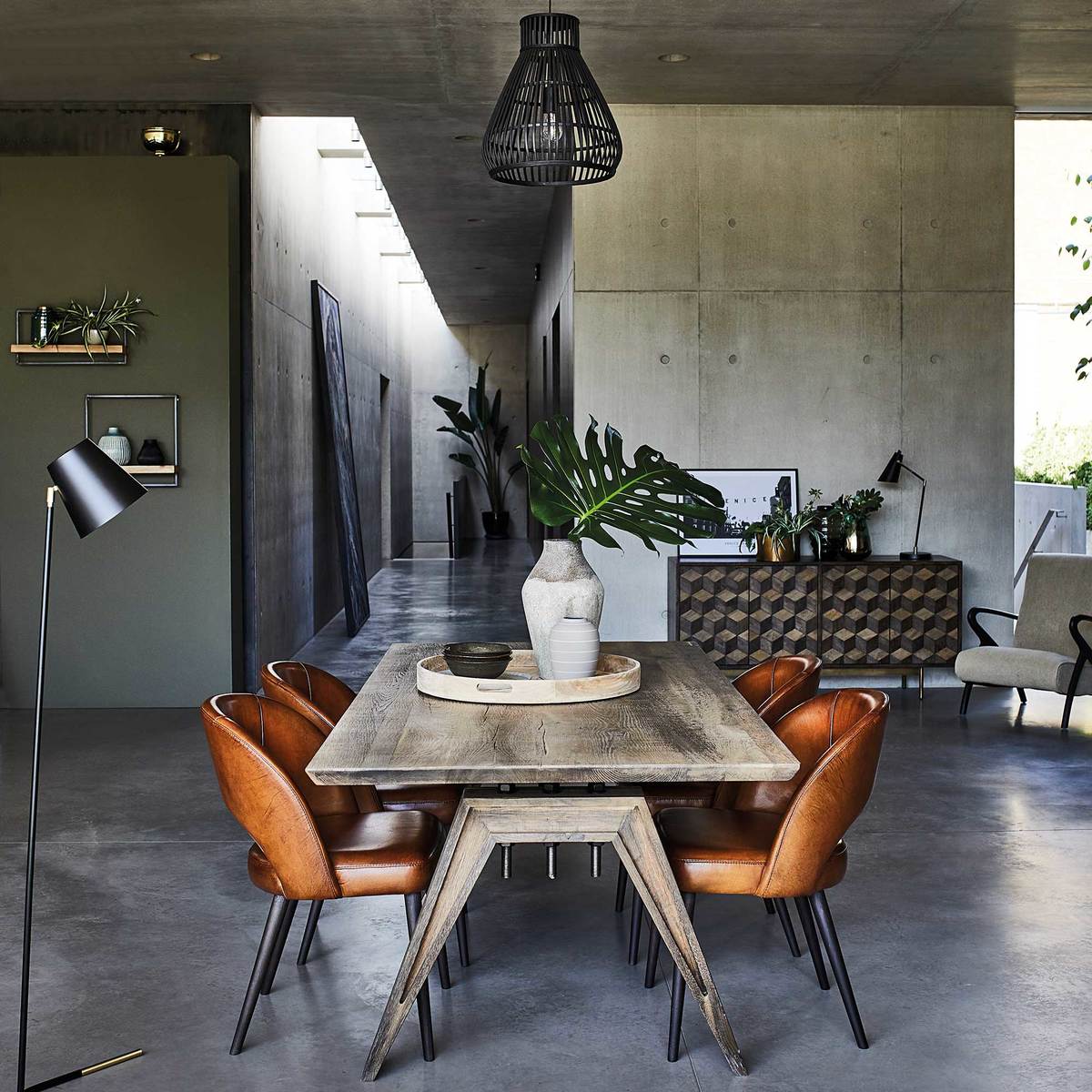 Beck Leather Dining Chair – image 3