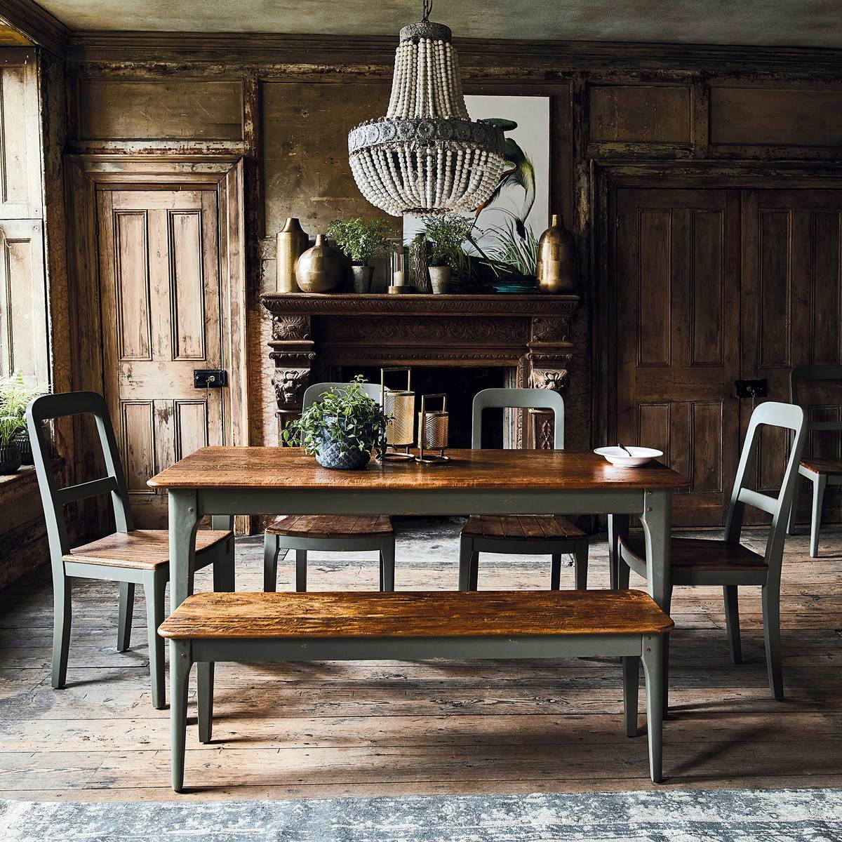 Maison Side Chair, Albany And Moss Grey – image 3