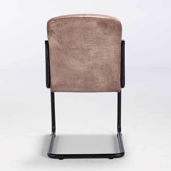 Irving Leather Dining Chair, Brown – image 4