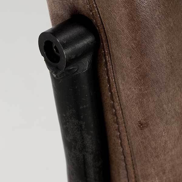 Irving Leather Dining Chair, Brown – image 10