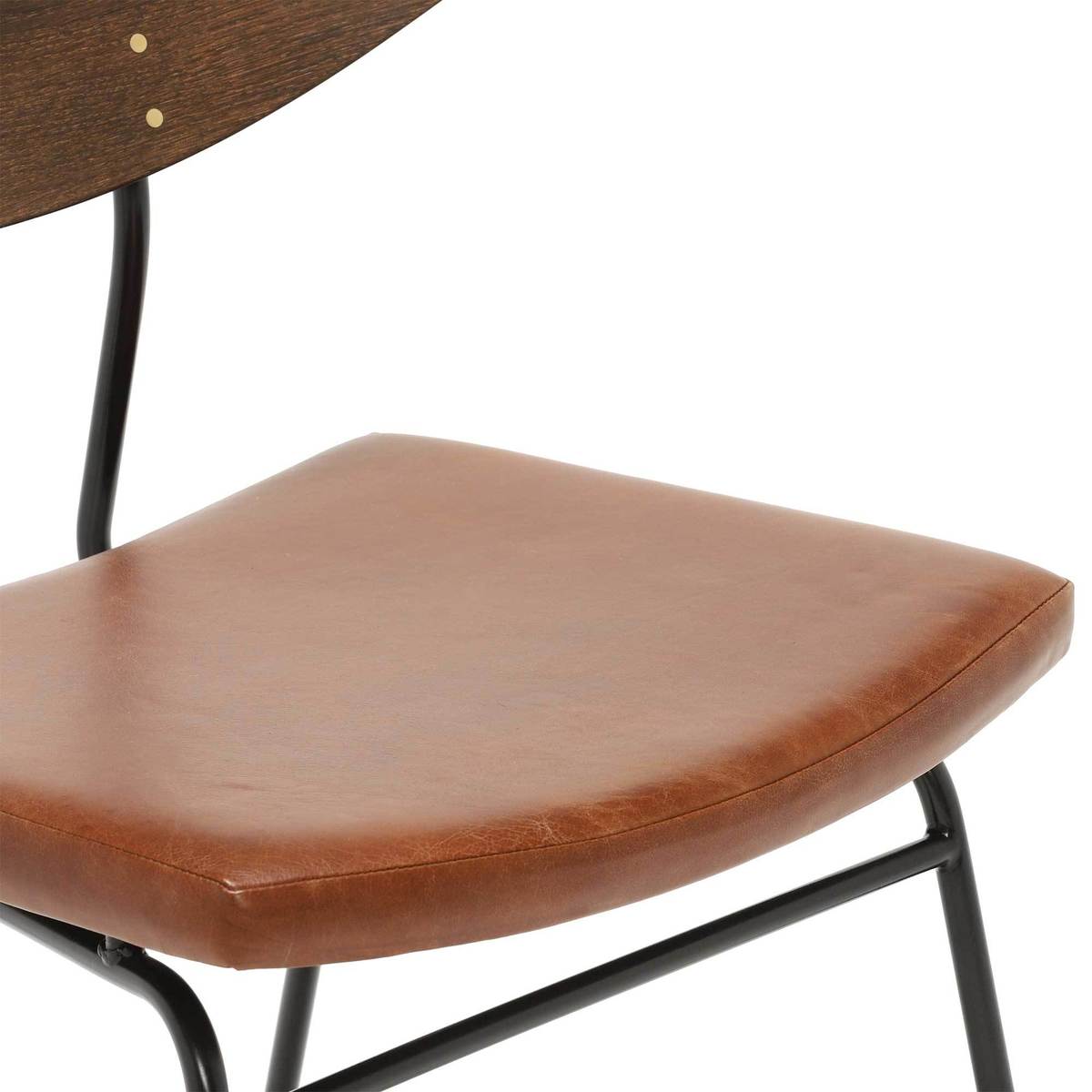 Vega Soli Dining Chair, Tan Leather – image 3