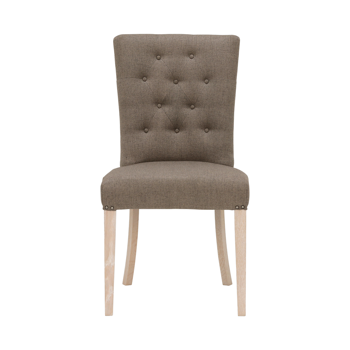 Charente Upholstered Dining Chair, Chalk Oak – image 3