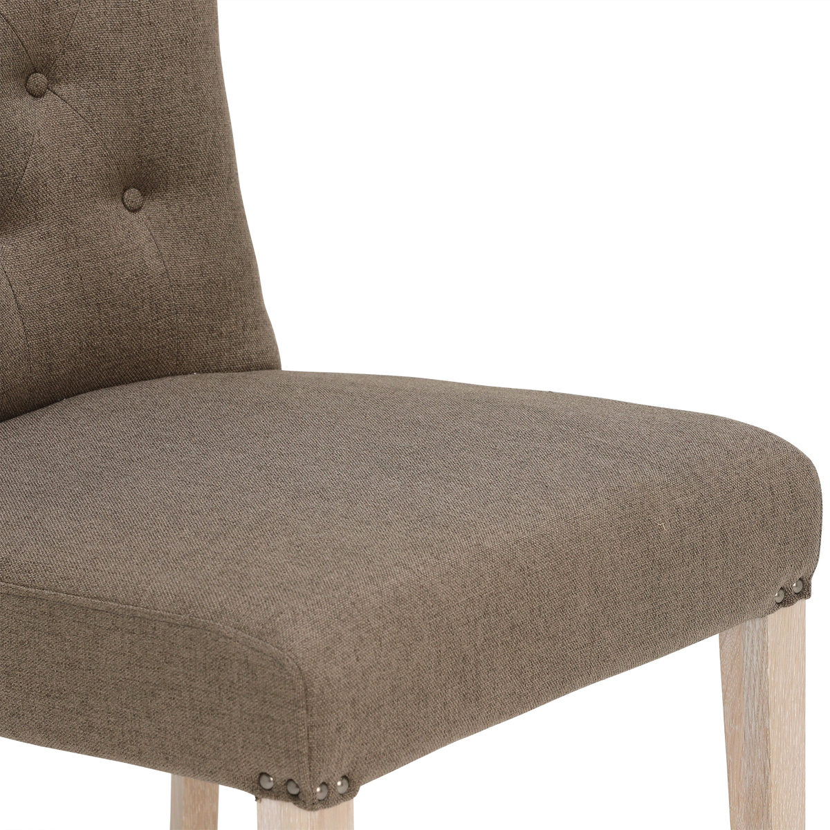 Charente Upholstered Dining Chair, Chalk Oak – image 5