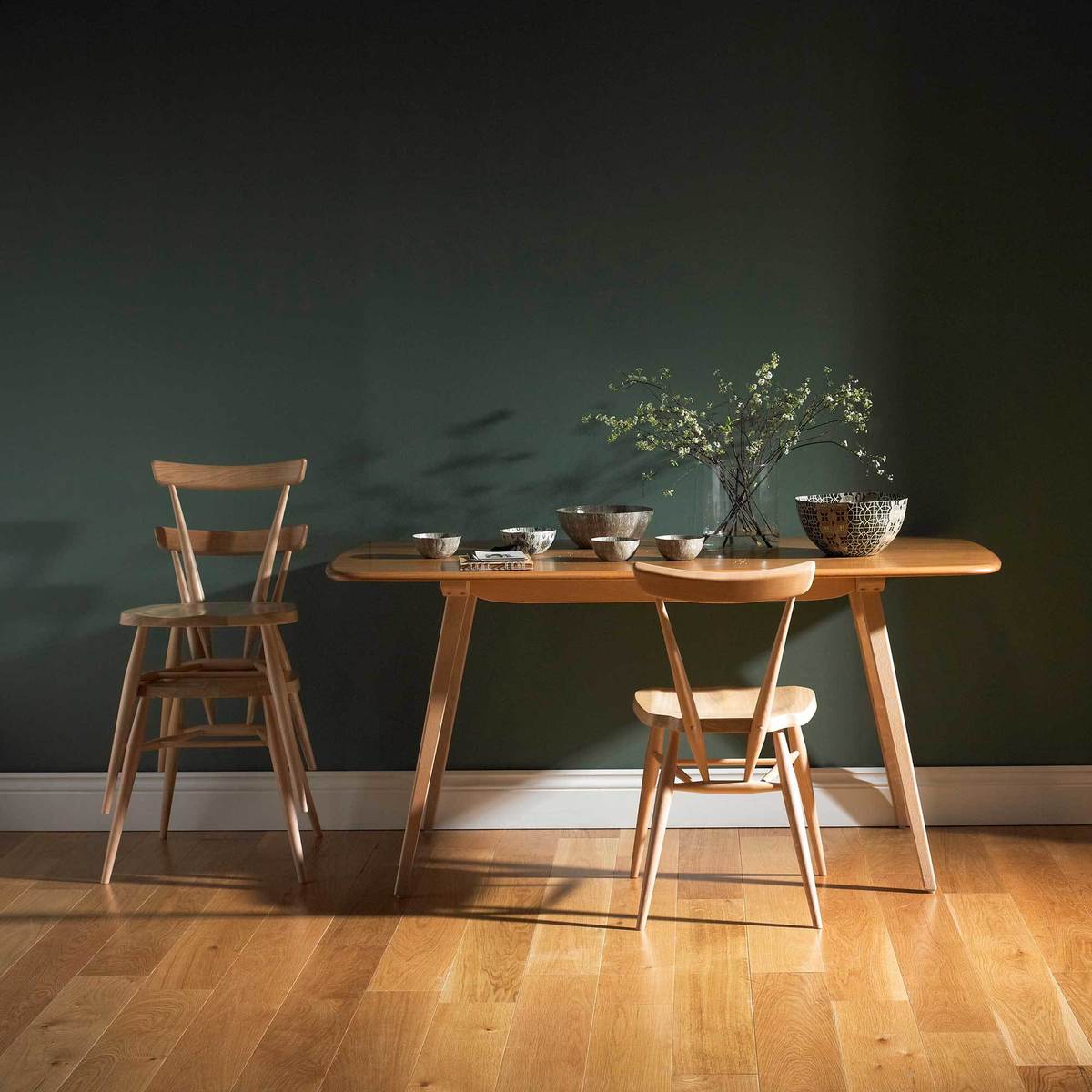 Ercol Originals Stacking Dining Chair – image 2