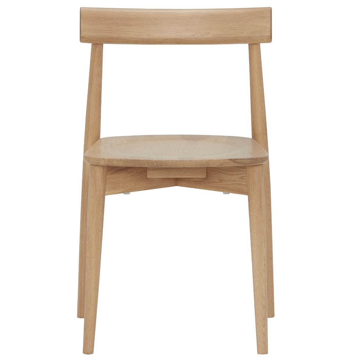 Ercol Ava Dining Chair, Neutral Oak Wood | Barker & Stonehouse – image 3