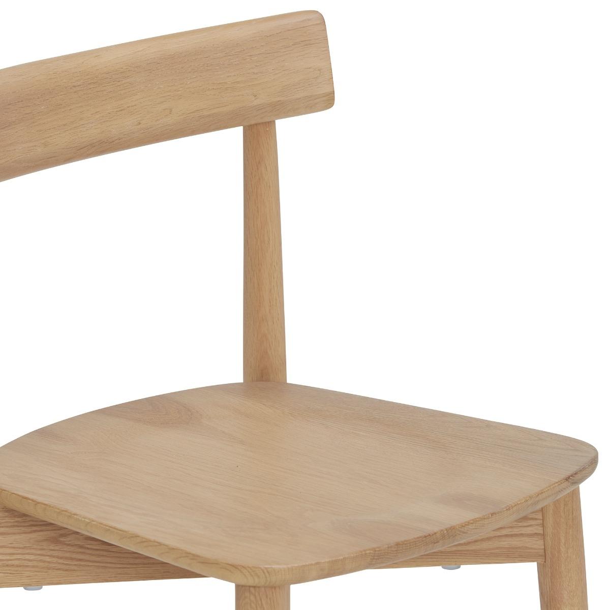 Ercol Ava Dining Chair, Neutral Oak Wood | Barker & Stonehouse – image 5