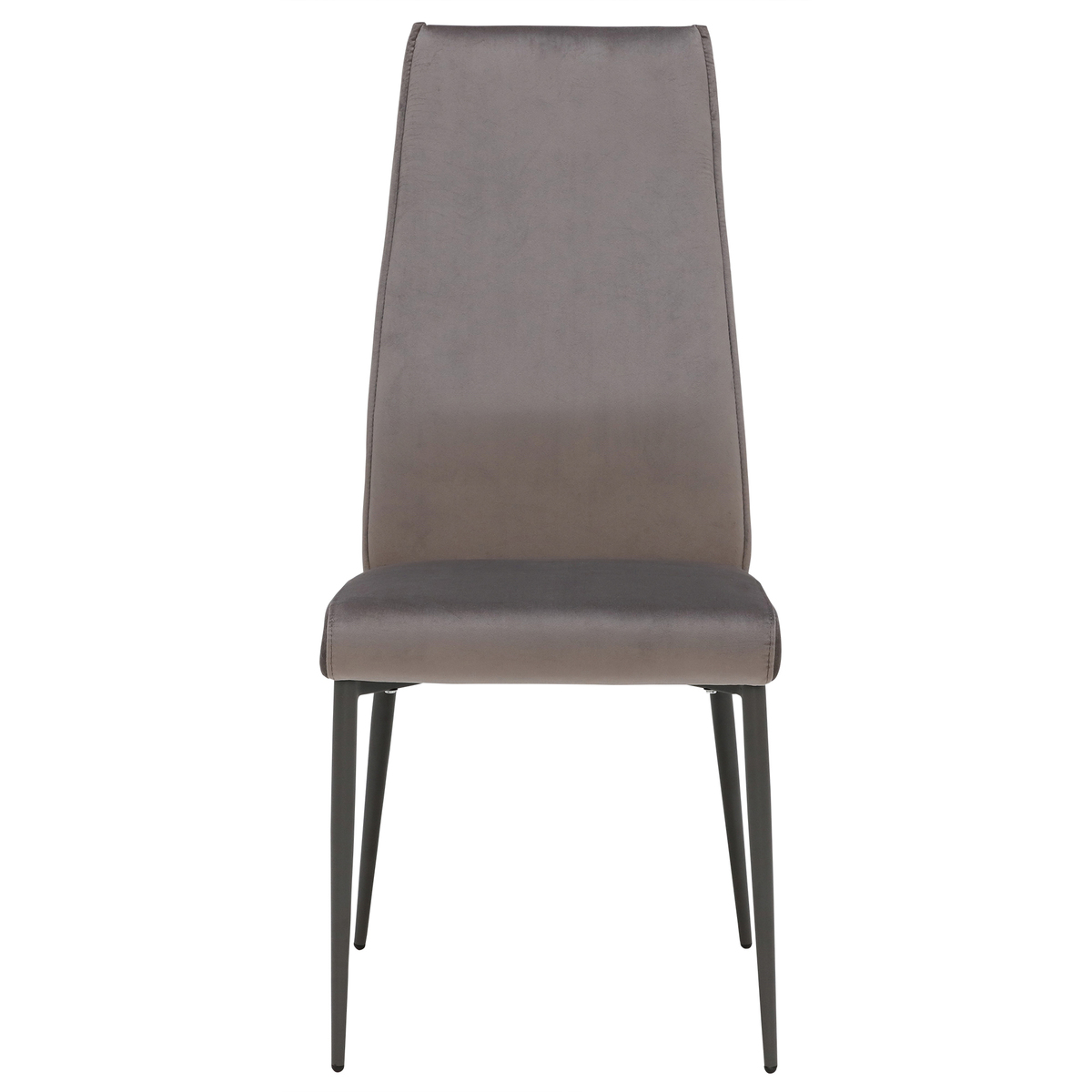 Martino Velvet Dining Chair, Grey – image 3