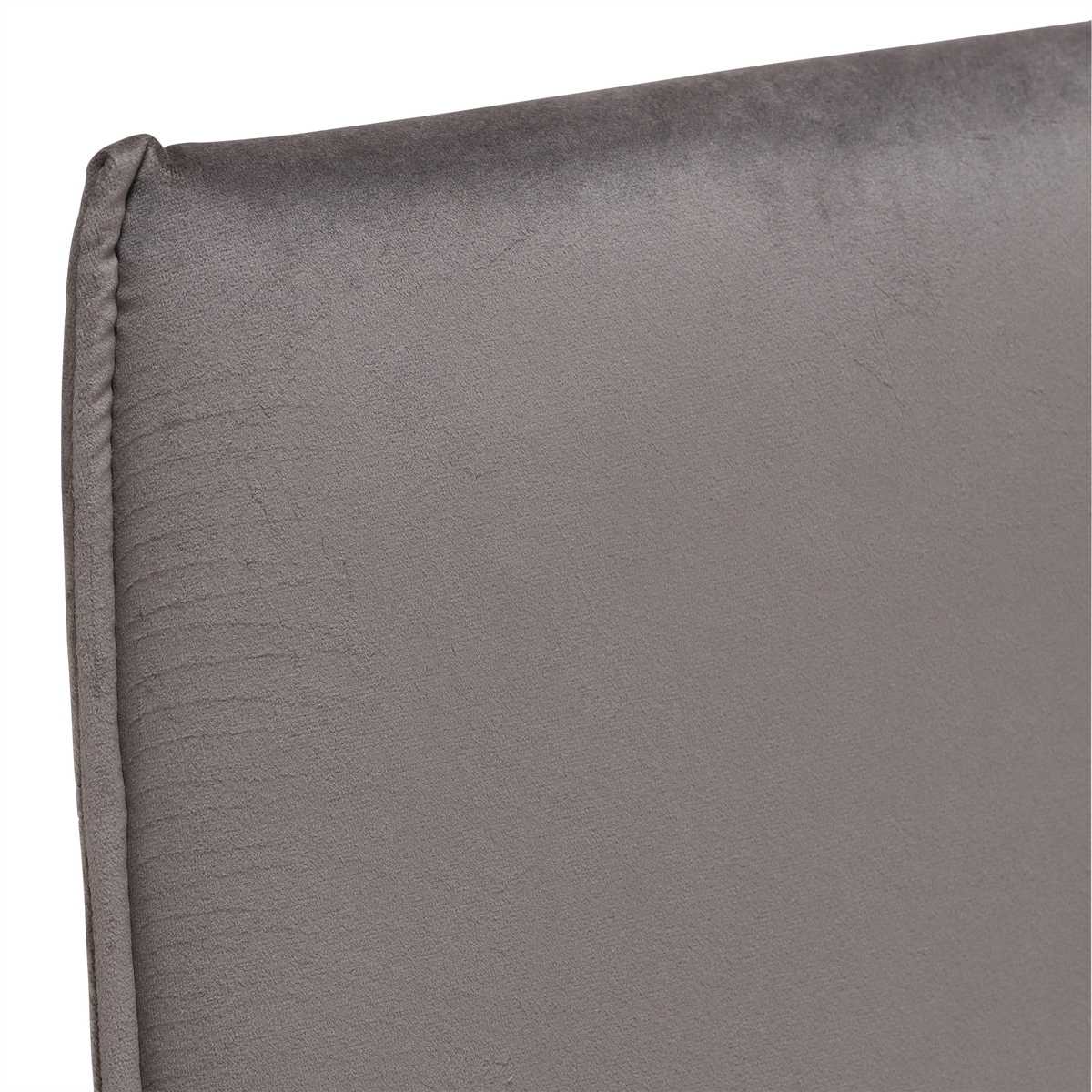 Martino Velvet Dining Chair, Grey – image 4