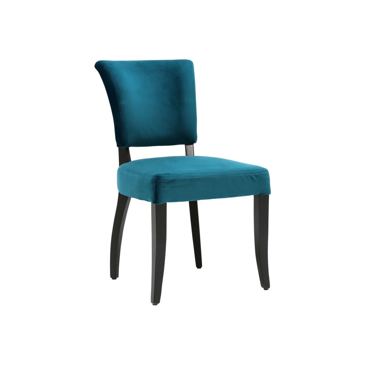 Timothy Oulton Mimi Velvet Dining Chair, Blue | Barker & Stonehouse – image 1
